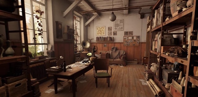 Indy's office